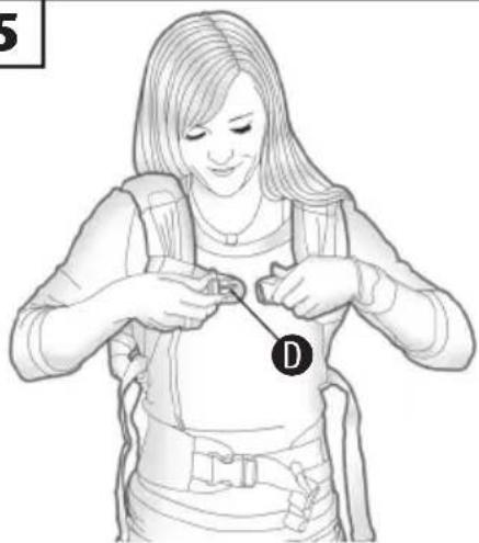 Evenflo Active - Uso del portabebés como mochila - 2