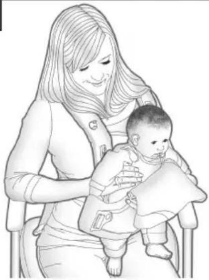 Evenflo Active - Pour utiliser le porte-bébé en position face à la route - 1