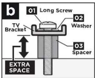 Echogear EGMF1 - STEP 1.2 Select Spacers (if needed) - 2