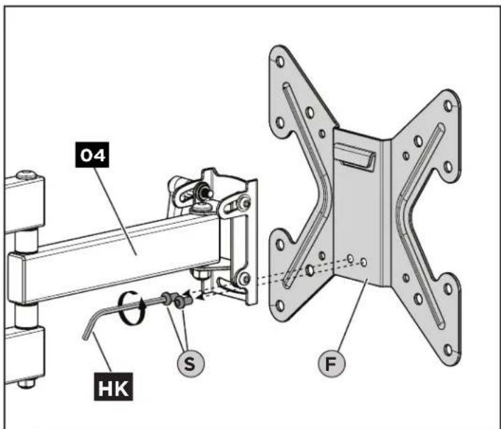 Echogear EGMF1 - STEP 1.4ST Measure TV Hole Pattern - 1