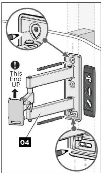 Echogear EGMF1 - Secure Wall Plate - 1