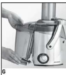 JUICEMAN JM400 - ASSEMBLING YOUR JUICE EXTRACTOR - 6