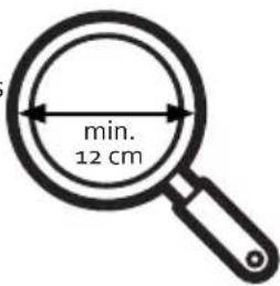 min. 12 cm