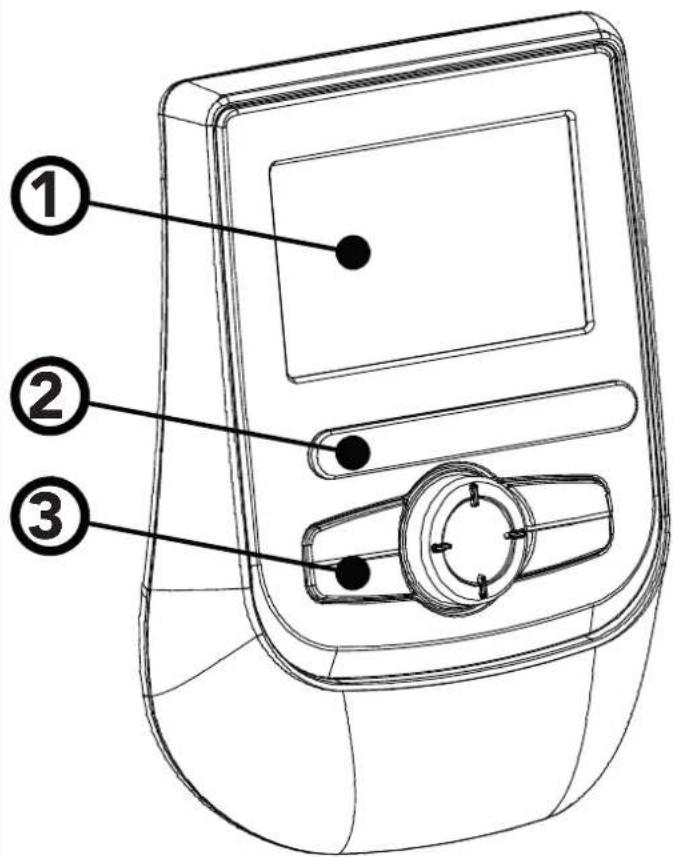 TUNTURI Endurance E80R - Console (fig F) - 1