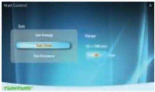 Wait Control Set Set Energy Set Temp Set Humor Range 50 - 100 mm 50 - 100 mm TLMYSLME