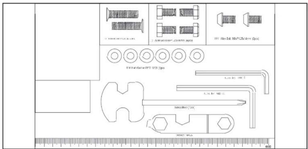 10. 100mm x 25x 30mm 2. Alon Bok 100x1.25x10mm (pcs) 10% Alon Bok M6x1.25x14mm (pcs) 104 Fat Diameter 18" x 10" x 10" L=100 mm L=100 mm Sensitizer (pcs) ADOC1-PLA M=10
