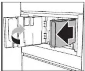 Atag CM4692D - Wasserenthärterfilter entfernen - 1