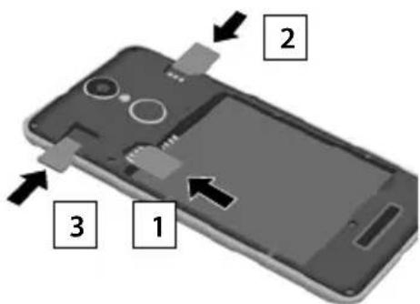GIGASET GS160 - Inserting an SD card (optional) - 1