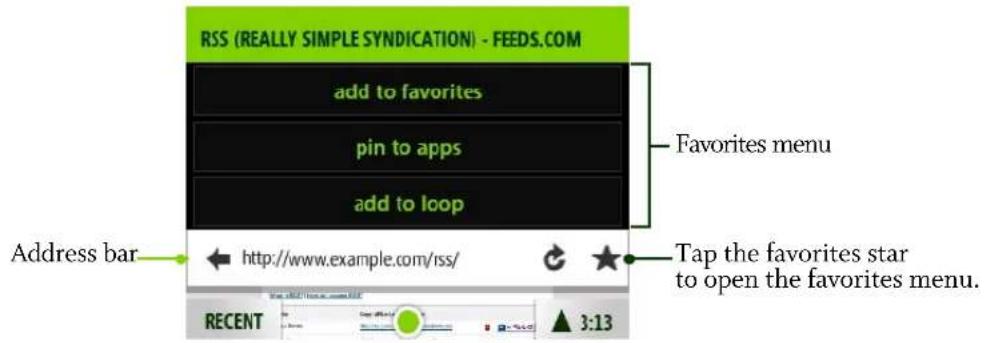 MICROSOFT Kin One - Subscribe to all feeds on a webpage - 1
