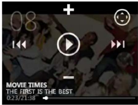 MICROSOFT Kin One - Video Now Playing screen - 2