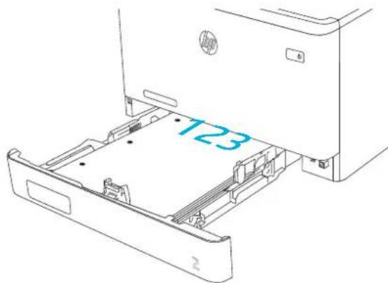 KYOCERA Topaz KX7 - Tray 2 paper orientation - 3