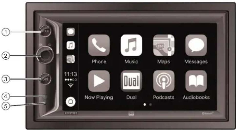 1 2 3 4 5 SIN 11:13 Phone Music Maps Messages Now Playing Dual Podcasts Audiobooks