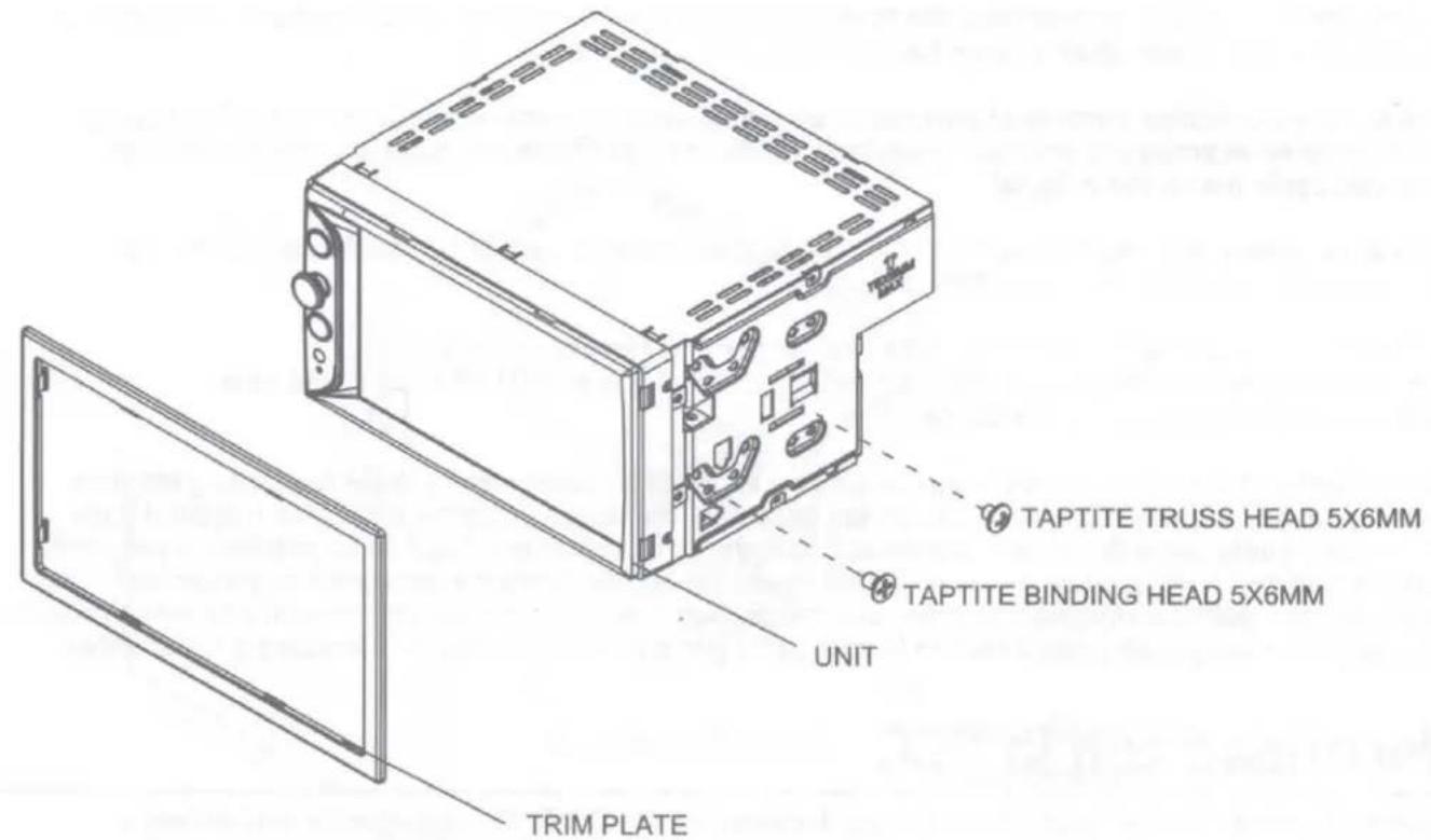 TAPTITE TRUSS HEAD 5X6MM TAPTITE BINDING HEAD 5X6MM UNIT TRIM PLATE