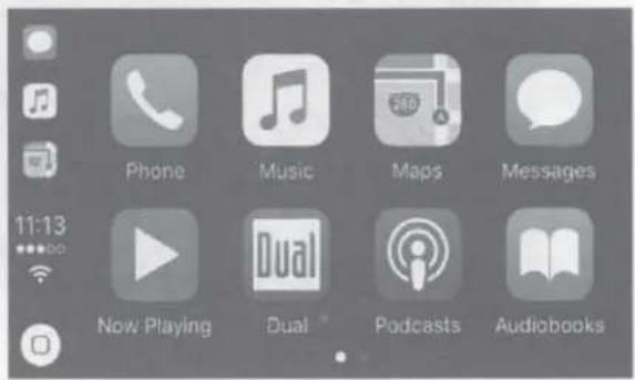 Phone Music Maps Messages Now Playing Dual Podcasts Audiobooks