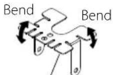 KENWOOD CMOS-740HD - Installing the Camera/Adjusting its angle - 1