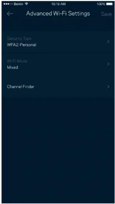 LINKSYS Max-Stream MR6350 - Pokročilá nastavení Wi-Fi - 1
