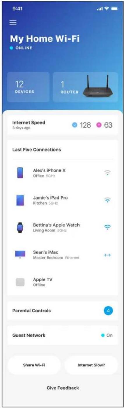 LINKSYS Max-Stream MR6350 - Menu nawigacji - 2