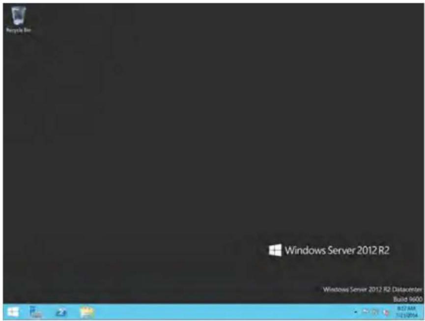 Recycle Bin Windows Server 2012 R2 Windows Server 2012 R2 Datacenter Build 9600 8:57 AM 10:30 PM
