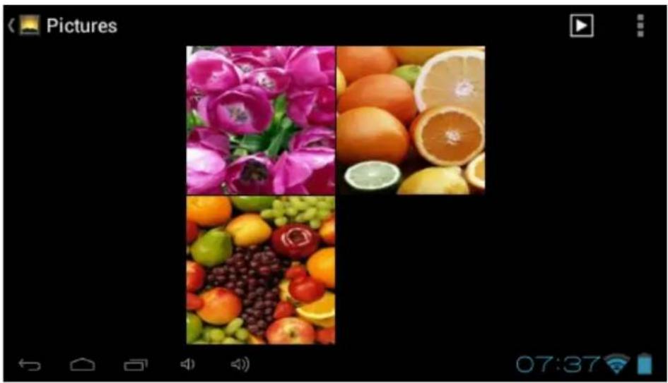 Four-panel collage of fresh fruits including pink roses, oranges, grapes, and citrus (no text or symbols)
