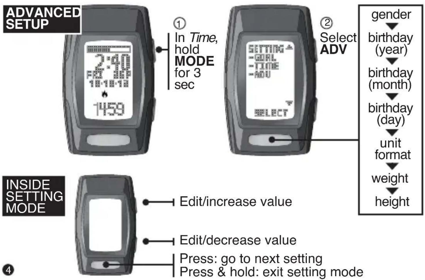 LifeTrak Fit C400 - Learn more - 12