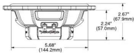 2.67" (67.9mm) 2.24" (57.0mm) 5.68" (144.2mm)