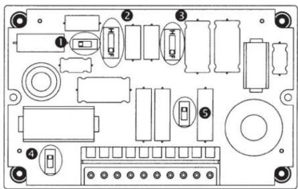 FOCAL EC 165K - Réglage des switch du filtre / Crossover settings - ES 130K, ES 165K - 11