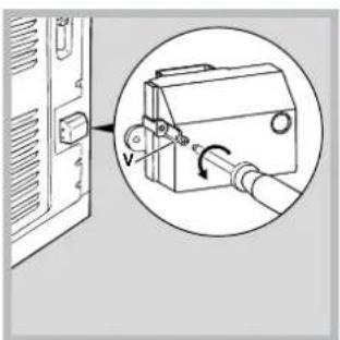 INDESIT KN3C76A(W)/FR S - Fitting the power supply cable - 2