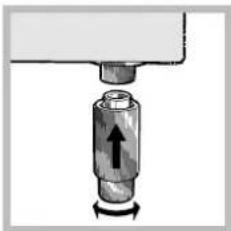 INDESIT KN3C76A(W)/FR S - Positioning and levelling - 3