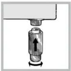 INDESIT KN3C76A(W)/FR S - Nivellierung - 2