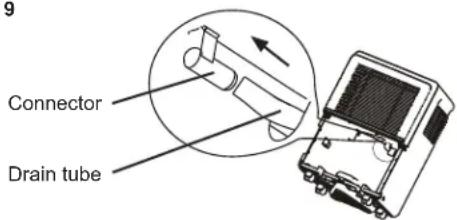 Connector Drain tube