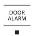Monogram ZIF360NNRH - Door Alarm - 1