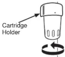 Monogram ZIF360NNRH - Installing the filter cartridge - 1