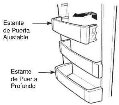 Monogram ZISB420DNII - Para retirar cualquier estante: - 1