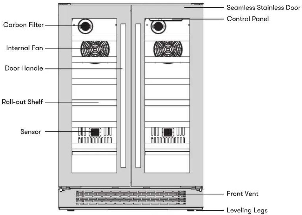Zephyr PRW24C32BG - Internal Storage - 2