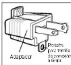 HOMEDICS FB-380HJ - INSTRUCCIONES DE PUESTA A TIERRA - 2