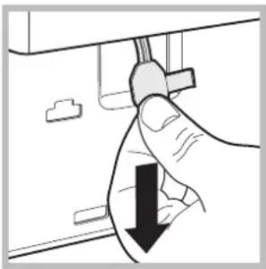 HOTPOINT AQS73D 29 EU/B - Opening the porthole door manually - 3