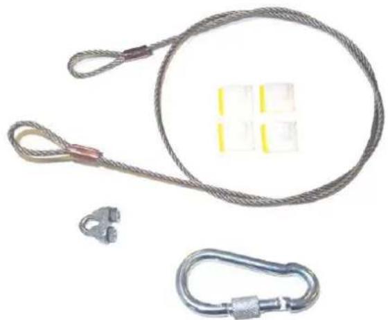 Barco R9829997 - TLD+ Zoom Lens Safety Cable - 1
