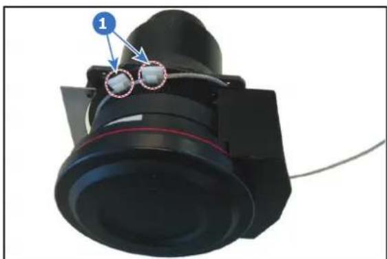 Barco R9829997 - How to mount the cable - 2