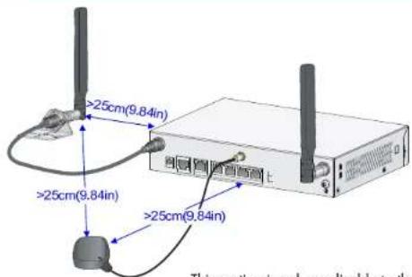 >25cm(9.84in) >25cm(9.84in) >25cm(9.84in) This section is only applicable to the