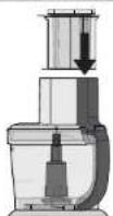 SUNBEAM Gallerie KE2600 - Using your Food Processor - 9