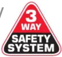 3 WAY SAFETY SYSTEM