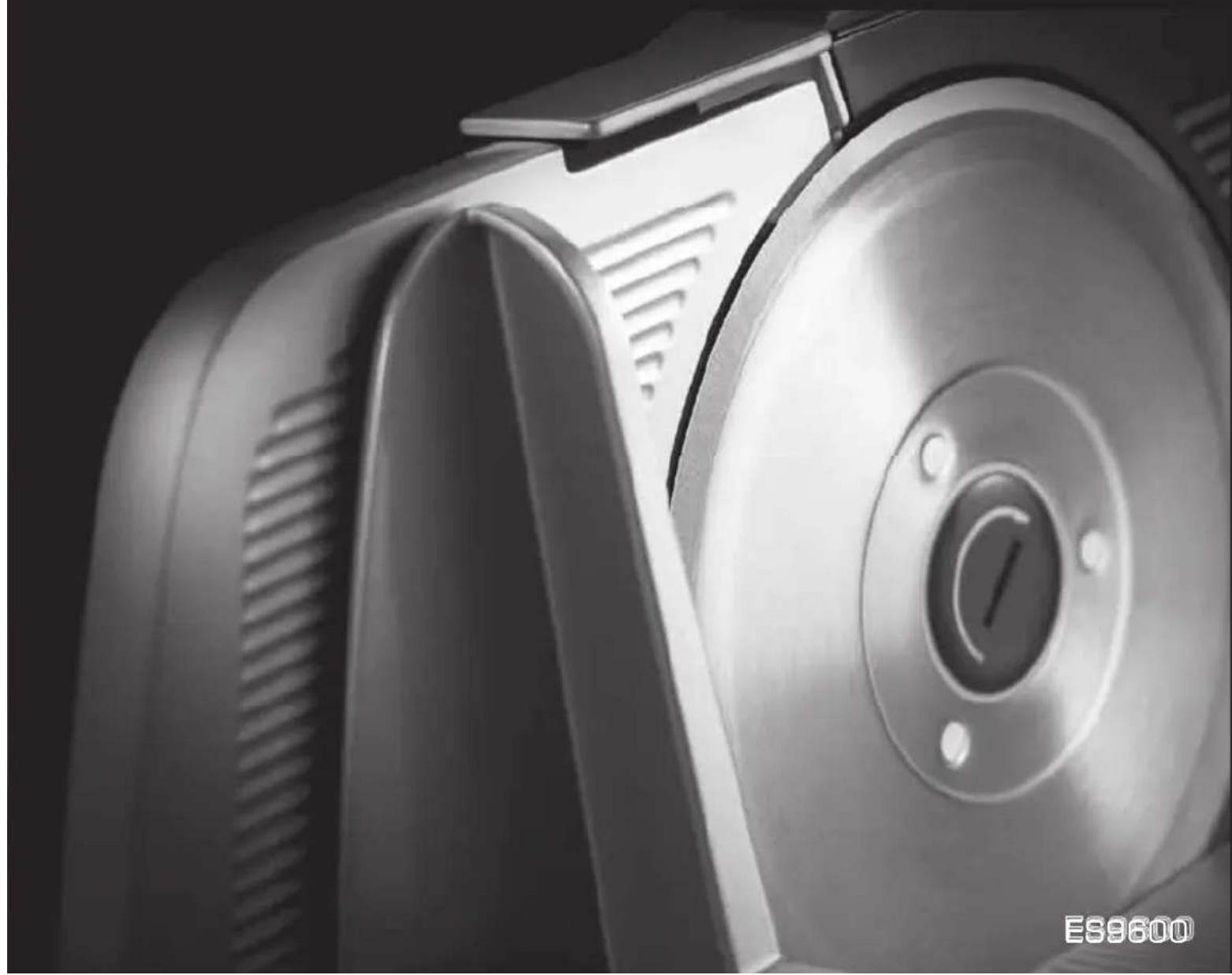 SUNBEAM Café Series ES9600 - InstructionBooklet - 1