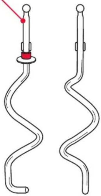 SUNBEAM Beatermix Pro JM5900 - Dough hooks - 1