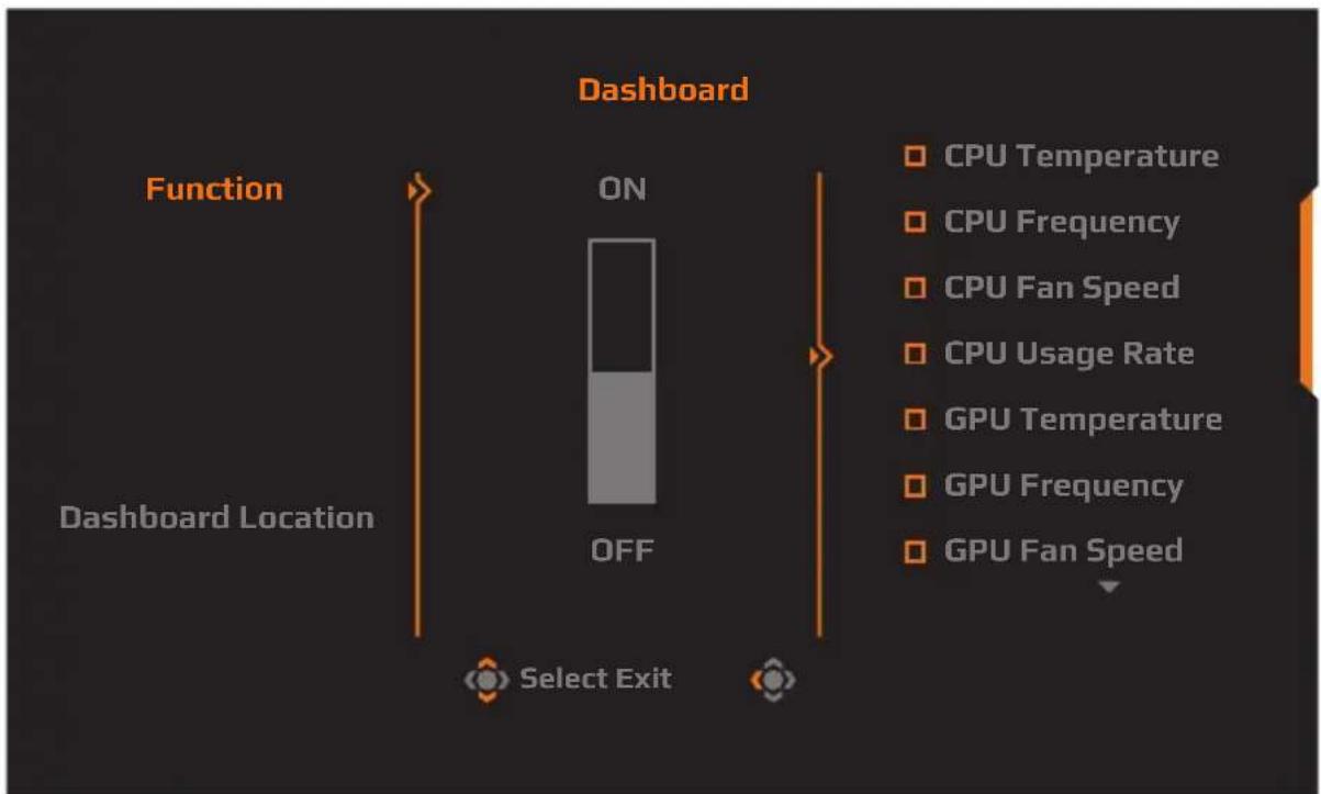 GIGABYTE Aorus FI27Q-EK - Dashboard - 1