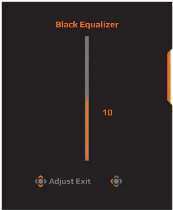 Black Equalizer 10 Adjust Exit