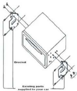 Bracket Existing parts supplied to your car