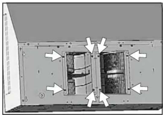Zephyr AK7548BS - VERTICAL TO HORIZONTAL DUCTING CONVERSION - 15