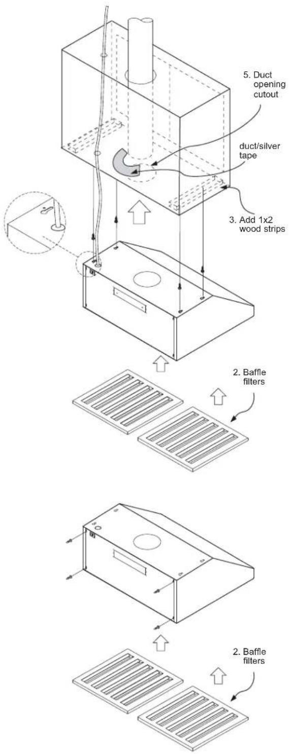 Zephyr AK7548BS - For Mounting to a Wall - 1