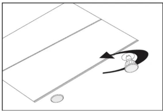 Zephyr AK7548BS - REPLACING LIGHT BULBS - 1