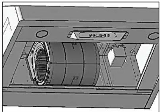 Zephyr AK7548BS - CONVERSION D'UN CONDUIT VERTICAL À UN CONDUIT HORIZONTAL - 5